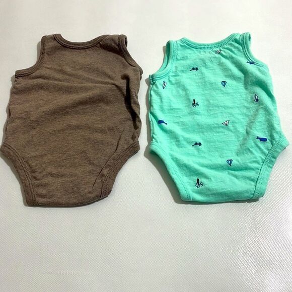 Carter’s Baby Boy Tank Bodysuits (2pk) - Picture 2 of 4
